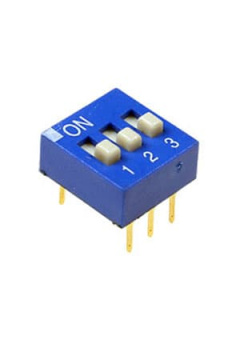 DS-03BBU-G, DIP переключатель 3 поз.(аналог SWD 1-3 ВДМ 1-3)