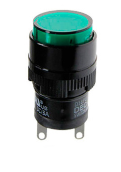 D16PLR1-000KG, индик.зелен. 24В/LED