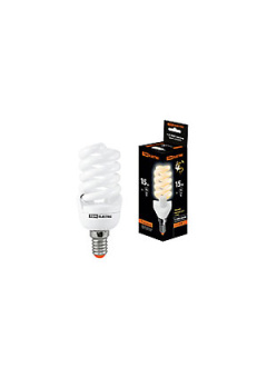 SQ0323-0055, Лампа энергосберегающая КЛЛ-FSТ2-15 Вт-2700 К Е14 (42х103 мм)