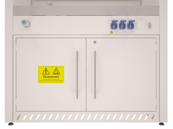 Шкаф вытяжной Совлаб Эпокс.комп. Durcon 1500: глубина 800