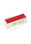 DF-3SURKD, 6.8x19.9mm Light bar/red diffused/630nm/160-500mcd