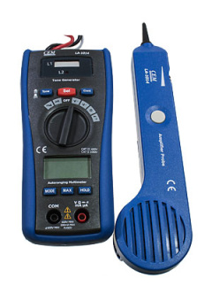 LA-1014, тестер поиска скрытой проводки с изолир щупом LAN/600В