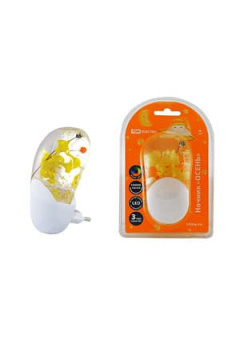 SQ0357-0003, Ночник "Осень" с датчиком света, светодиодный,1Вт , 220 В