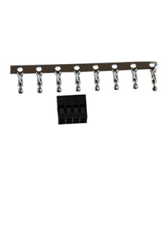 BLD2-8, розетка на кабель 2мм 2ряда