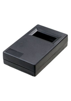 BOX-M33C, корпус пластик.с окном и бат. отсеком 74х118х29мм