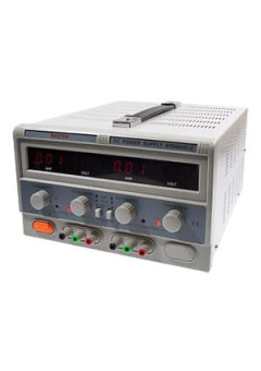 HY5005E-2, лабораторный блок питания 0-50В/5Aх2