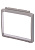 20251035, BCD 250 OT-G-7035 Передняя крышка корпуса Bocard, на шарнирах, прозрачная