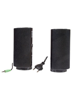 SPK-210, DEFENDER, Колонки, 2х2W, 220В, разъем для наушников