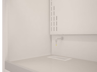 Шкаф вытяжной Совлаб Нержавеющая сталь 1200 :глубина 800