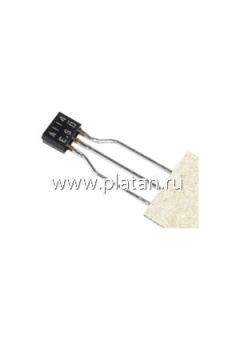 DTA114ES, Транзистор цифровой PNP, со встроенными резисторами, [TO-92S/formed]