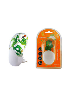 SQ0357-0002, Ночник "Лето" с датчиком света, светодиодный,1Вт, 220 В