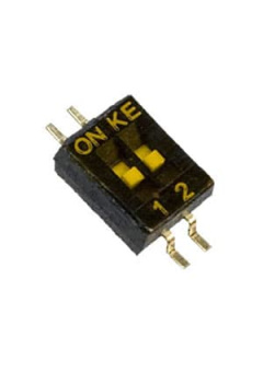 DSHP02-TSGER, DIP переключатель 2поз. SMD 1.27мм
