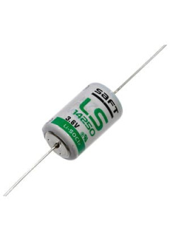 LS14250CNA, SAFT3.6В, литий, 1/2AA, 3.6V с выводами ,1шт.