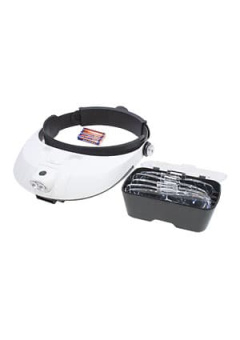 MG81001-G, Очки, с LED подсв., 1.0х, 1.5х, 2.0х, 2.5х, 3.0х, 3.5х