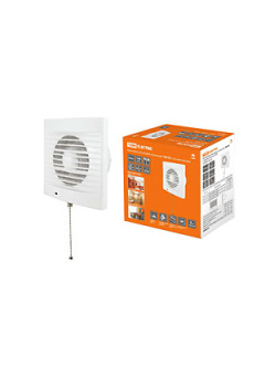 SQ1807-0016, Вентилятор бытовой настенный 100 СВ, с выключателем,