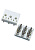 L-KLS2-L22-03P, разъем для LED 3 конт. шаг 3мм