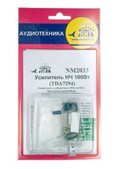 NM2033, Усилитель НЧ 100Вт (TDA 7294)