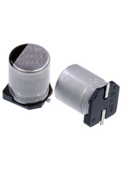 EEEFK1V221P, SMD эл-лит низкоимпедансный 35V 220uF +20%, 600mA, 5000часов, 8*10.2