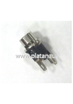 DS-027B, Гнездо питания на панель 2.0х5,5 мм