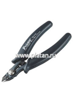 1PK-5101-C, Кусачки усиленные с клипсой безопасности и возвратной пружиной антистатические, 125мм