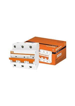 SQ0207-0033, Авт. выкл. ВА47-100 3Р 100А 10кА х-ка D