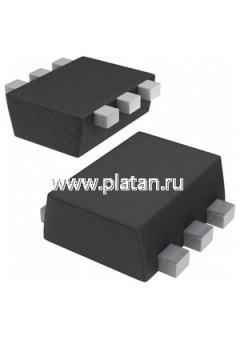 USBLC6-2P6, Защита интерфейса USB от электростатических разрядов [SOT-666]