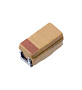TAJA156K010RNJ, 3216-18, Cap Tant Solid 15uF 10V A CASE 10% (3.2 X 1.6 X 1.6mm) Inward L SMD 3216-18